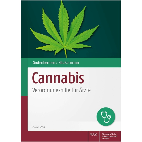 Cannabis: Verordnungshilfe für Ärzte (von Franjo Grotenhermen und Klaus Häußermann) - Wissenschaftliche Verlagsgesellschaft Stuttgart - CBD-1