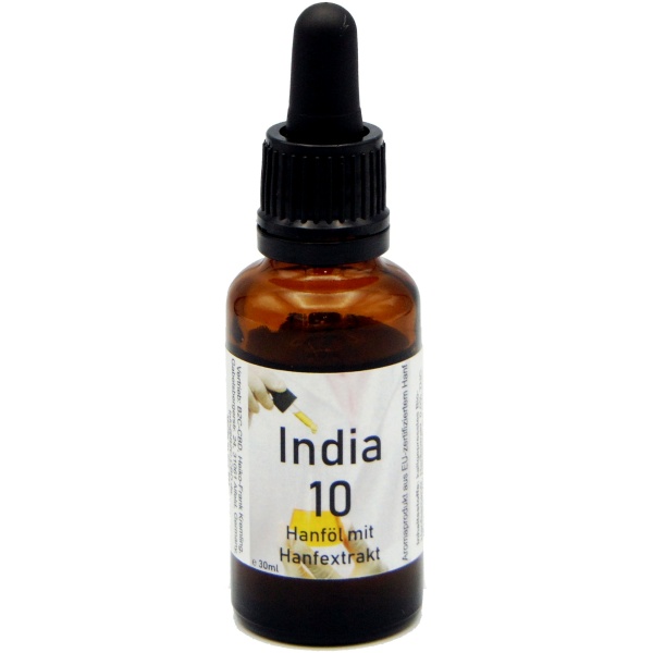 India 10 - Hanf-Aromaöl mit 10% CBD