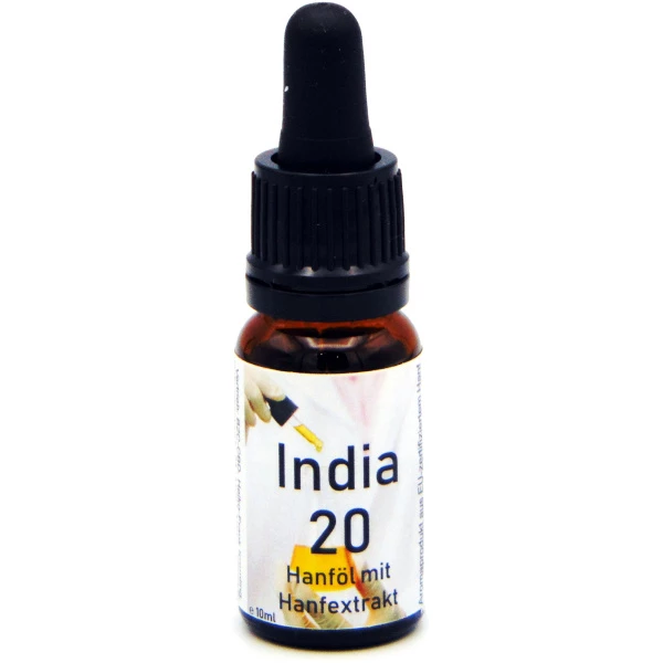 India 20 - Hanf-Aromaöl mit 20% CBD