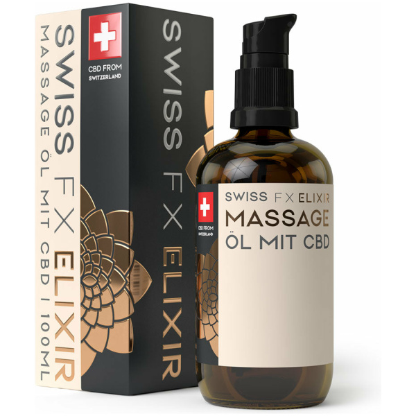 CBD Massage Öl von SWISS FX