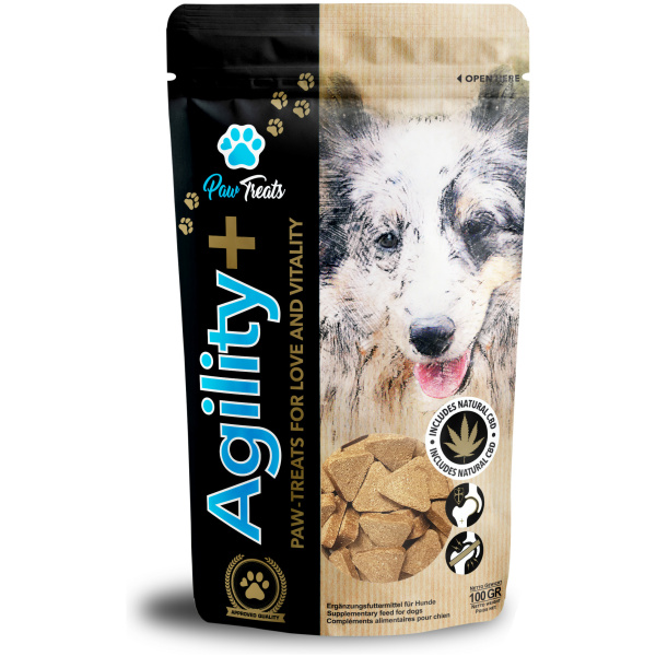 Agility+ CBD-Snacks für Hunde - Paw Treats - CBD-1