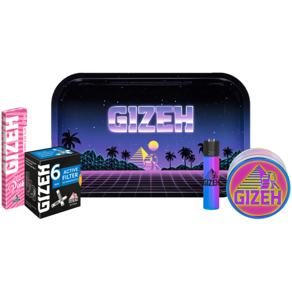 GIZEH "Colourful" King Size-Kit von Gizeh