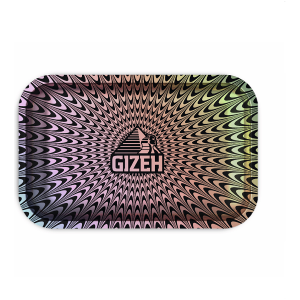 GIZEH Rolling Tray "Trippy" - colored {M