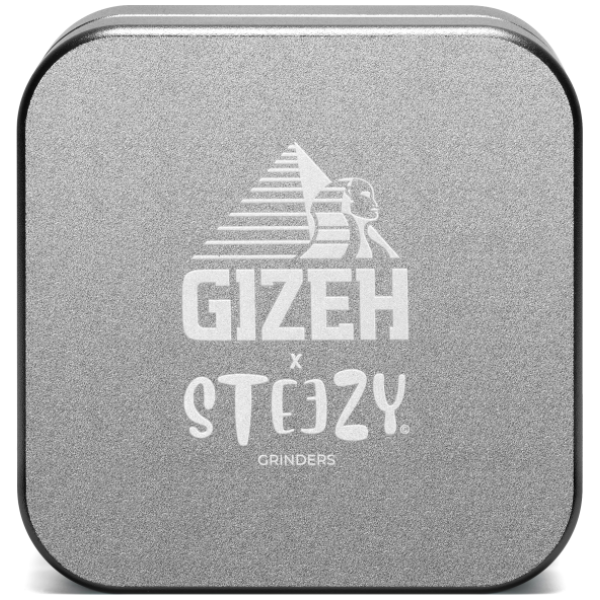 GIZEH x STEEZY Grinder Classic "Cool Gray" {63mm