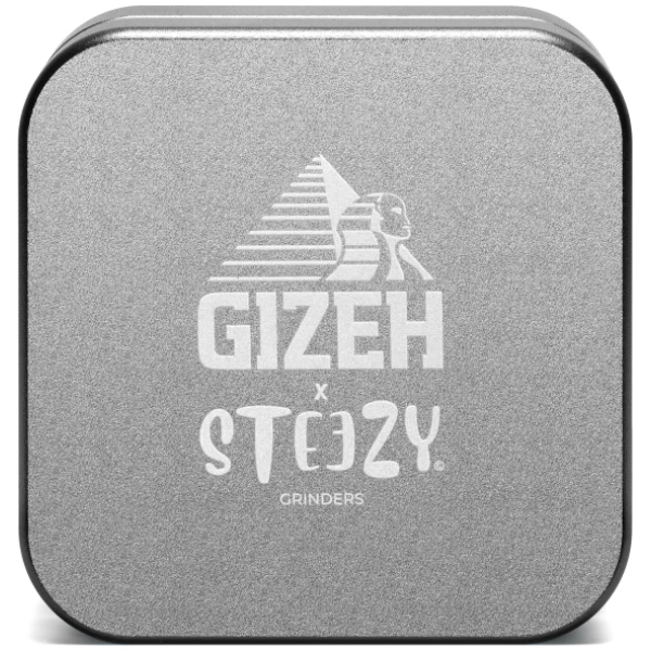 GIZEH x STEEZY Grinder Classic “Cool Gray” {63mm