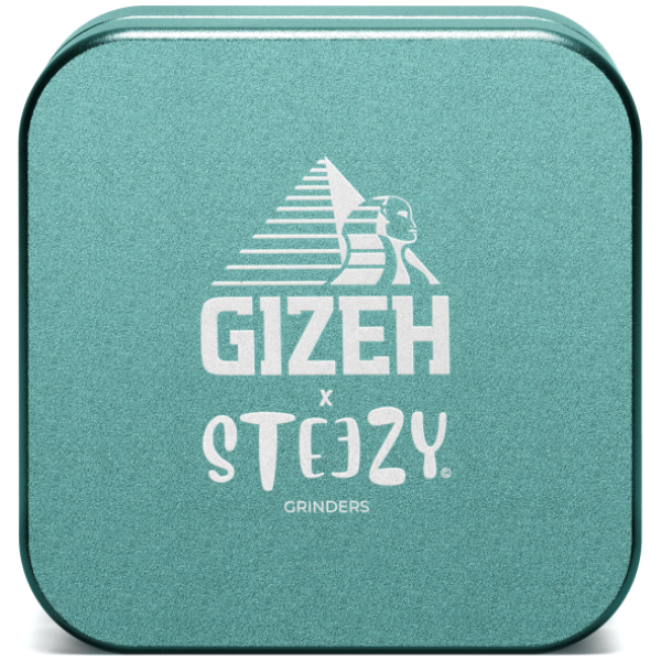 GIZEH x STEEZY Grinder Classic "Turquoise Green" {63mm